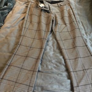 Express columnist houndstooth pattern pants NWT